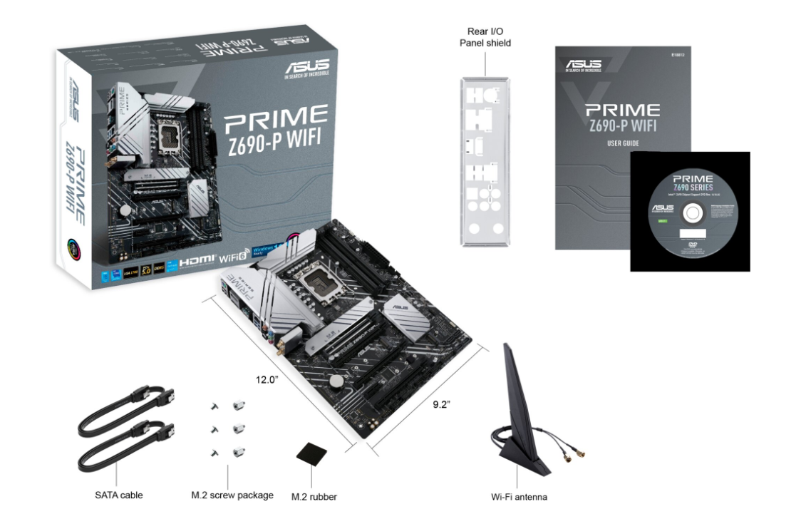 [OUTLET] Pllakë amë ASUS PRIME Z690-P WIFI - Intel Z690