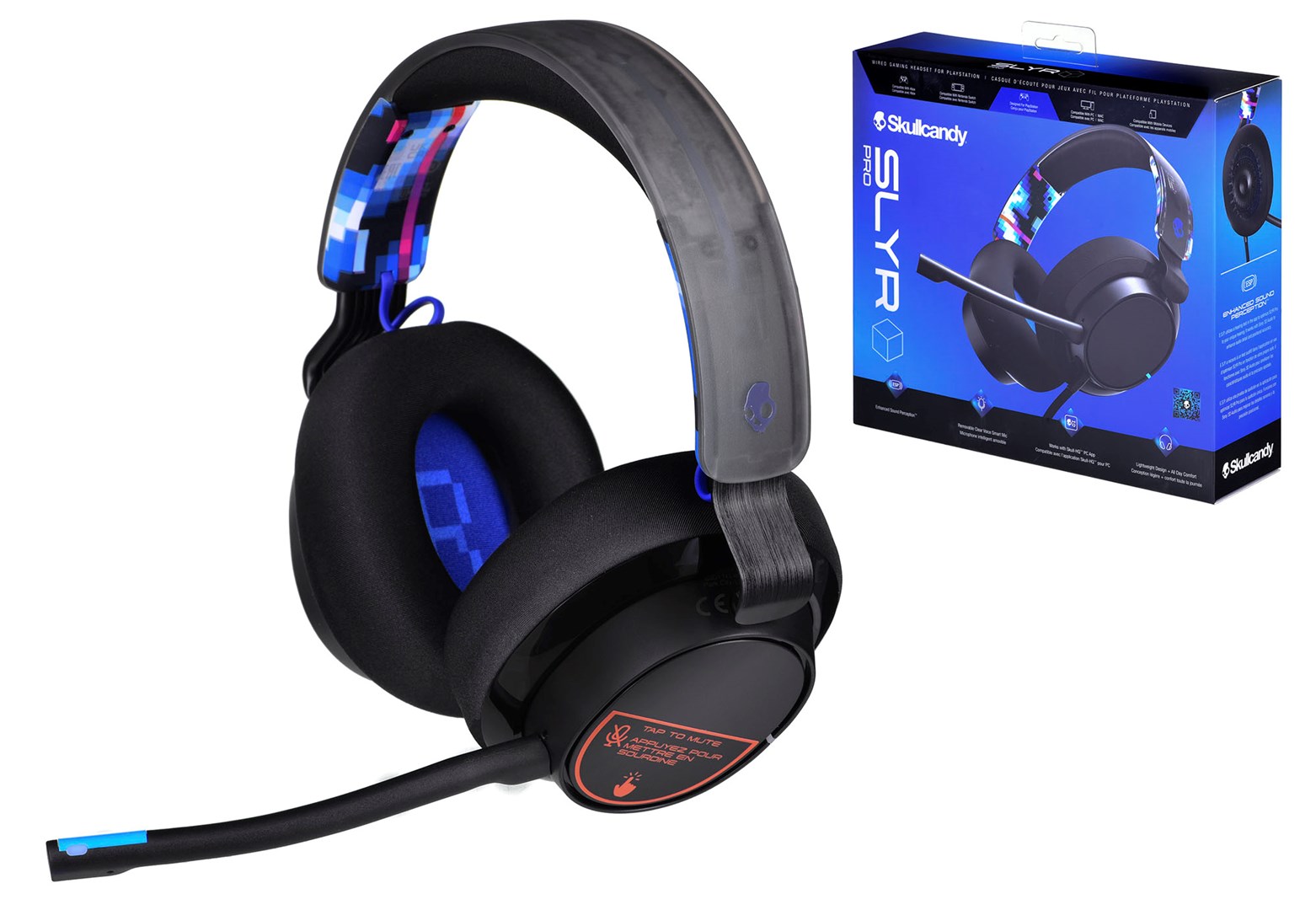 Kufje Skullcandy Slyr PRO, me kabllo, të kaltërta