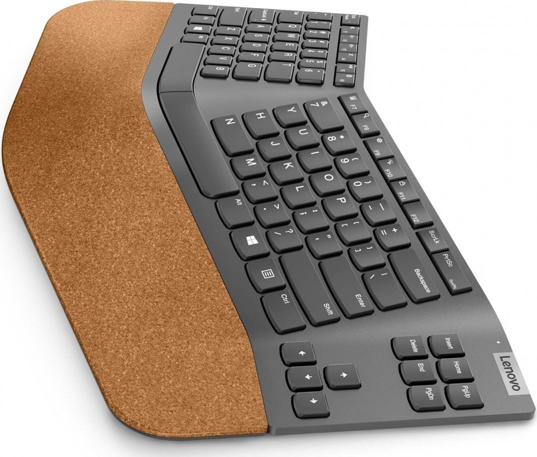 Tastierë Lenovo, wireless, e hirtë