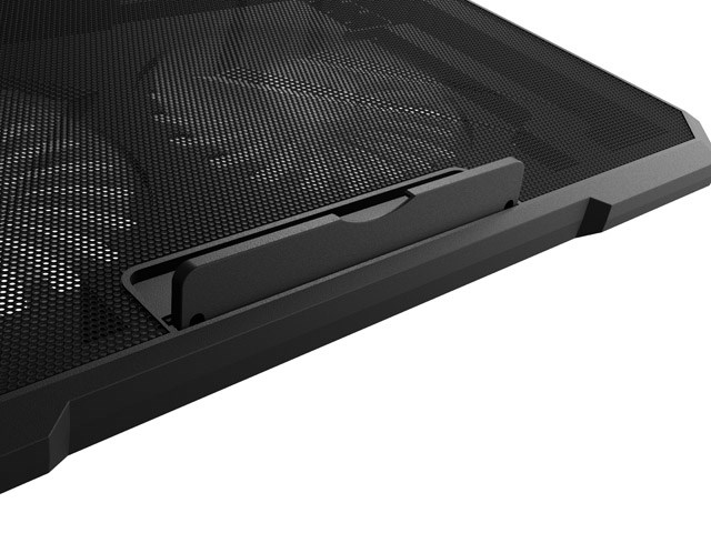 Ftohës laptopi Fury Gunbai G3, deri 17.3", 2 ventilatorë 120 mm, RGB, i zi