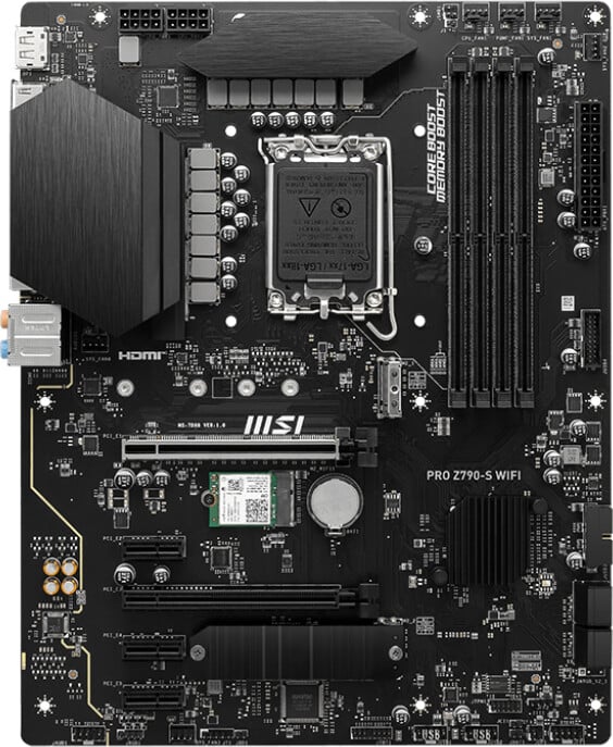 [OUTLET] Pllakë amë MSI PRO Z790-S WIFI ATX