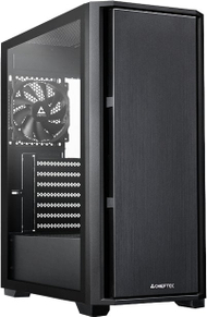Kutia kompjuterike Chieftec Pro MIDI Series AS-02B-TG-OP, xham anësor, e zezë
