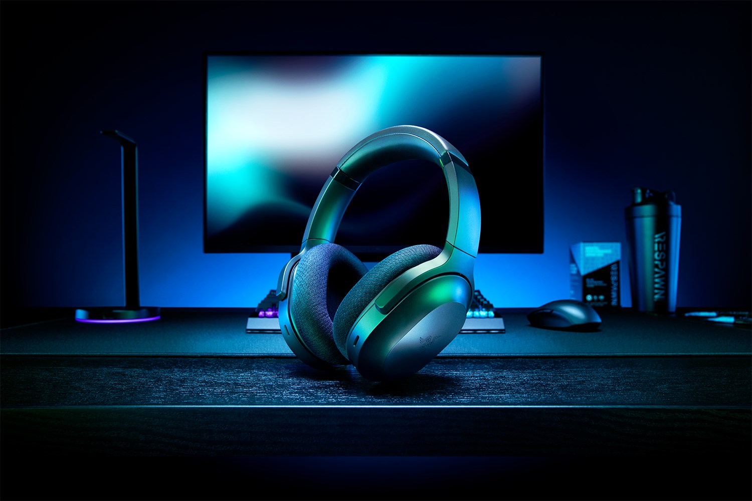 Kufje Razer Barracuda, Wireless, Multi-platform, të zeza
