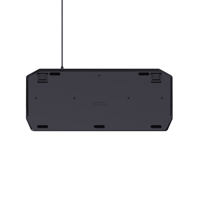 Tastierë gaming Trust GXT 836 Evocx, USB, ndriçim rainbow, e zezë