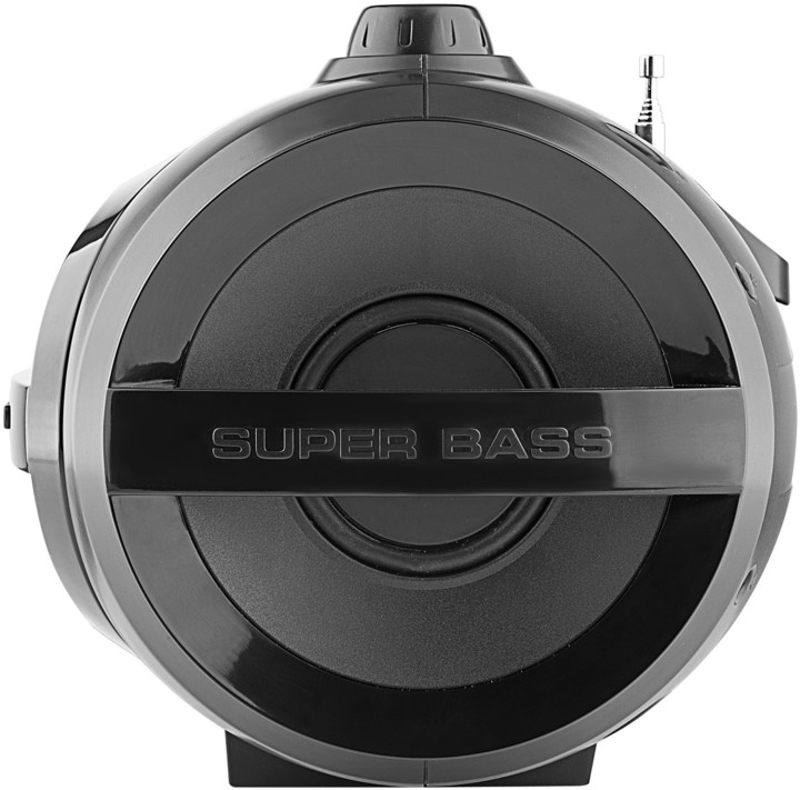 Звучник GoGEN CDM 425 SUBT, црно / сребрено
