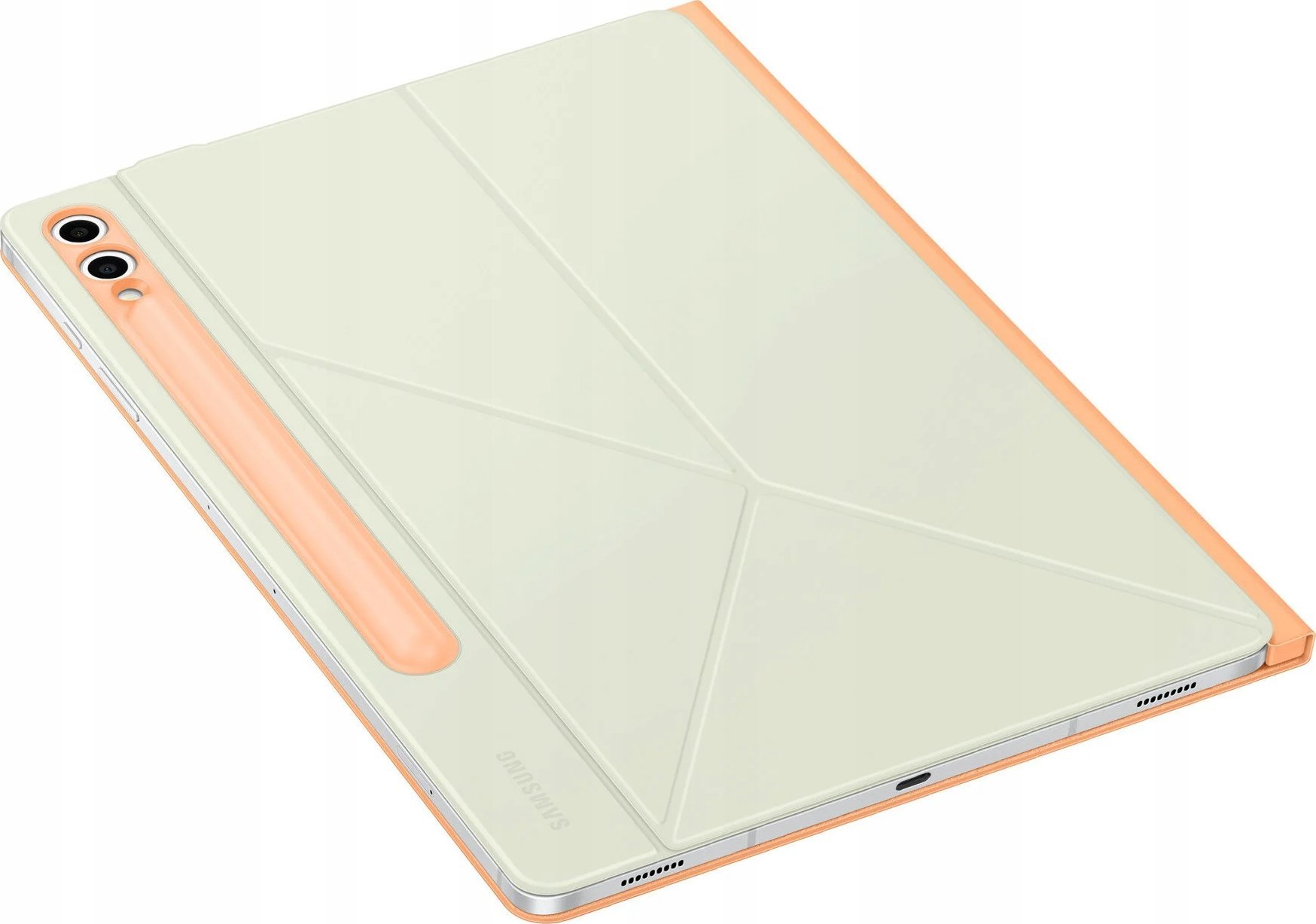 Mbulesë Samsung Business Smart Book Cover Tab S10 Plus S9 Plus S9 FE Plus, portokalli