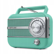 Radio portative Muse M-056AG, FM AM, me AUX, jeshile