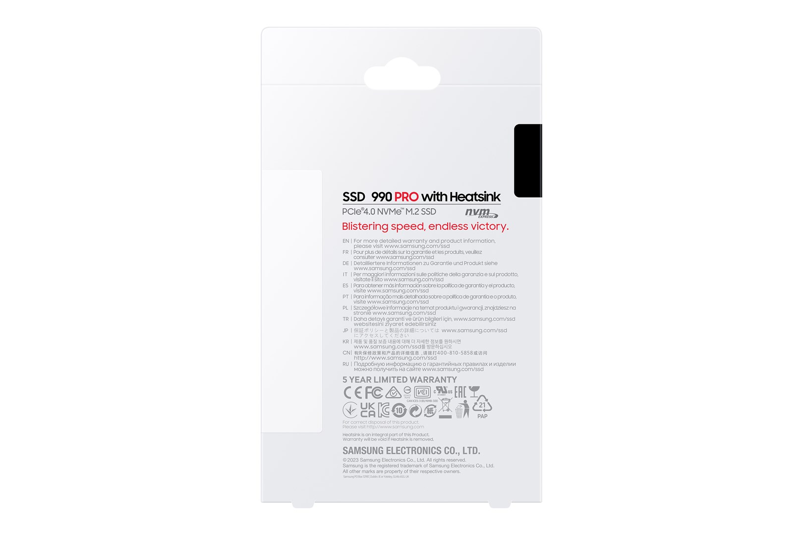 Disk SSD Samsung 990 PRO, M.2, 4TB, PCIe 4.0