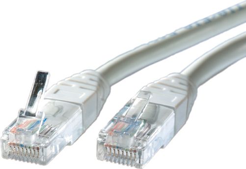 Kabllo rrjeti ROLINE UTP Patch Cord Cat.5e, 15 m, gri