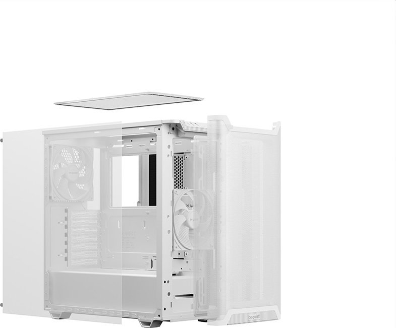 Kasa be quiet! Pure Base 501 Airflow, Midi Tower, ATX, e bardhë