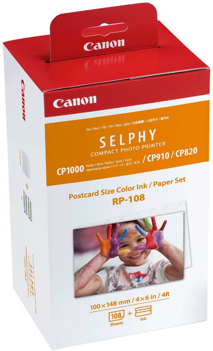 Toner + letra për printer Canon RP-108 (108copë /148 x 100mm)