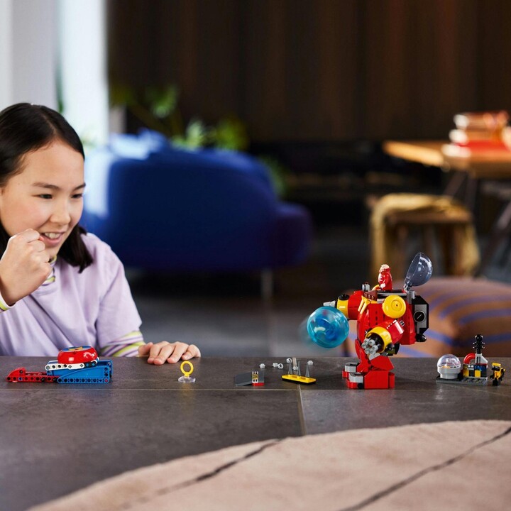 Lodër LEGO® Sonic the Hedgehog™ 76993 Sonic vs. Death Egg Robot Dr. Eggmana