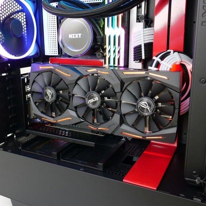 Mbajtës vertikal për kartë grafike CableMod CM-VPB-HDK-R, PCIe x16 Riser, i zi