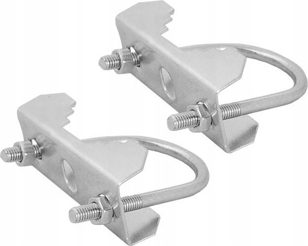 Set kapëse antene Zelmart, 2 copë, metalike