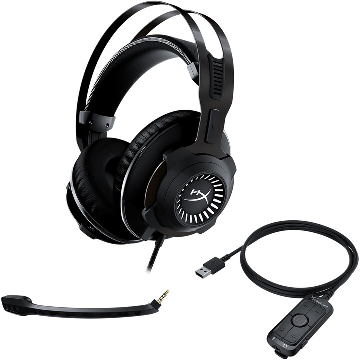 Kufje HyperX Cloud Revolver + 7.1, gun metal