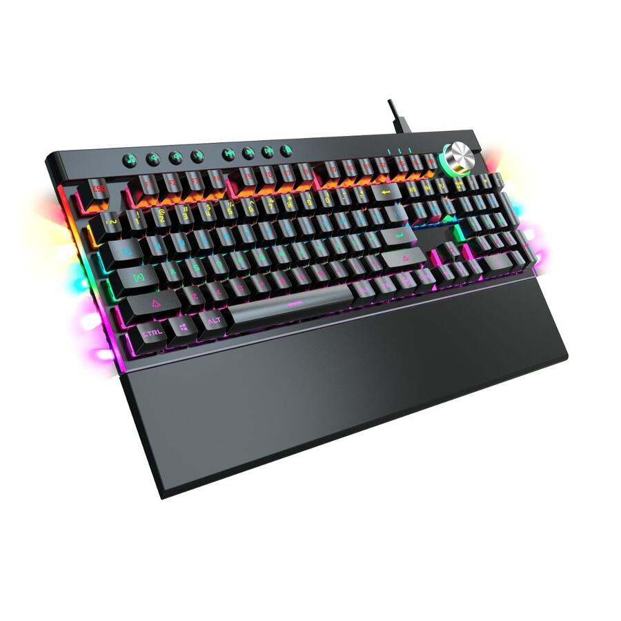 Tastierë Varr VMKB98, RGB, 104KEYS, e zezë