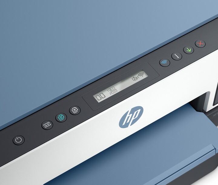 Printer HP Smart Tank 725, i bardhë / zi / kaltër