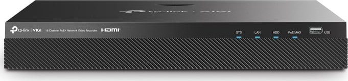 Video regjistrues rrjeti TP-Link VIGI NVR2016H-16P, 16 kanale, PoE, i zi