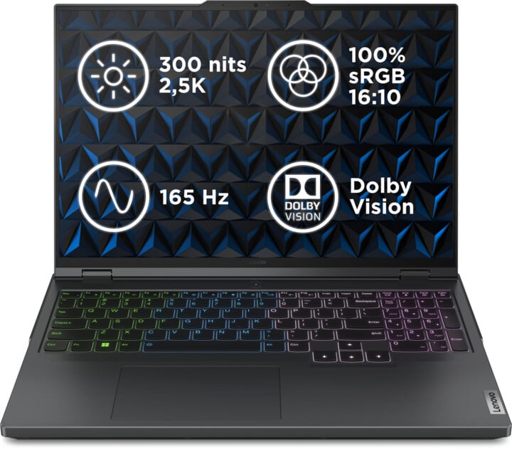 [OUTLET] Laptop Lenovo Legion 5 16IRX9, 16", Intel Core i7, 32GB RAM, 1TB SSD, NVIDIA GeForce RTX 4070 8GB GDDR6, i hirtë