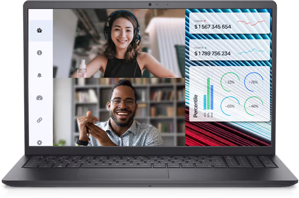 Laptop Dell NB Vostro 3520, 15.6'',Intel Core i5-1235U, 8GB RAM, 512GB SSD, Intel UHD Graphics, i zi