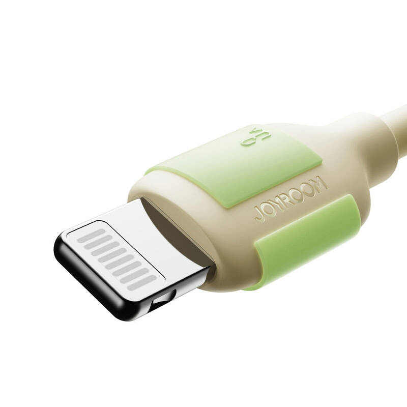 Kabllo karikimi Joyroom USB A në Lightning, 30W, 1.2m, e bezhë