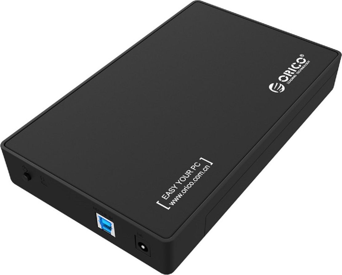 Надворешно куќиште за диск Orico 3588US3, 3.5", USB 3.0, црна