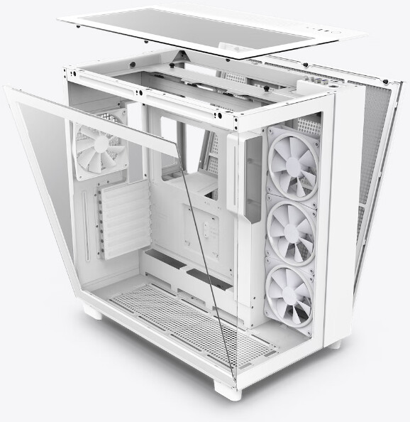 Kasë kompjuteri NZXT H9 Elite edition, e bardhë
