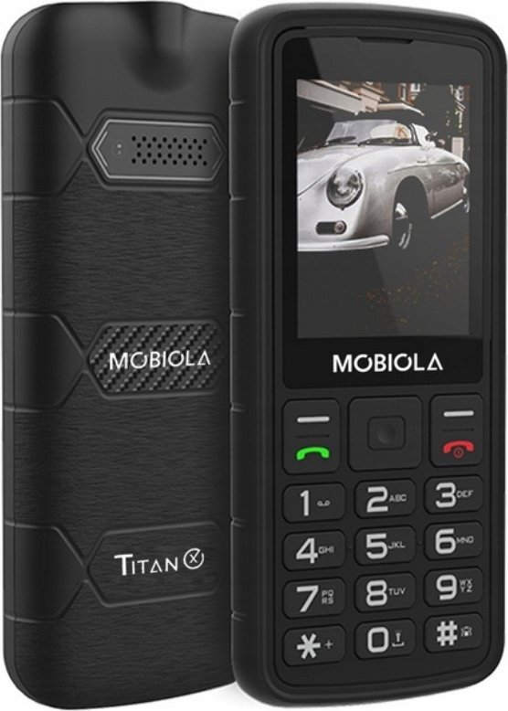Telefoni Mobiola MB500 TitanX, 2.4", 4G LTE DualSIM, i zi