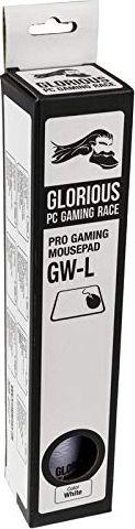 Mauspad Glorious PC Gaming Race Gaming, L, i bardhë
