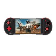Gamepad Bluetooth Red Knight, për Android iOS Windows, me mbajtës telefoni, i zi e kuqe