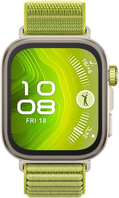 Orë inteligjente Huawei Watch Fit 4 Pro, e gjelbër