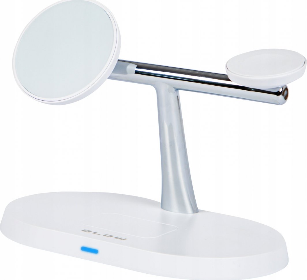 Karikues wireless Blow WCH-08, 15W, 3 në 1, i bardhë