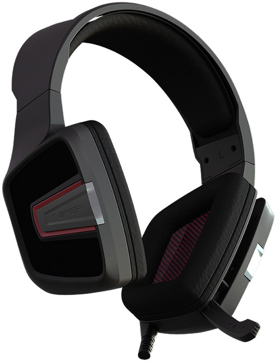 Kufje Patriot Viper V330, ngjyrë të zezë