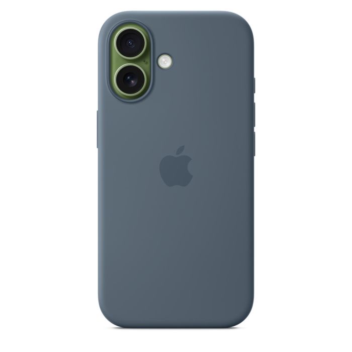 Apple iPhone 17 Silicone Case with MagSafe, Anchor Blue 4