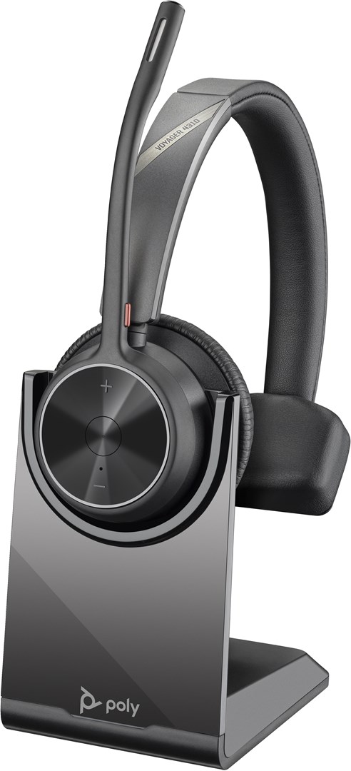 Kufje Poly Voyager 4310 UC, USB-C, Bluetooth, të zeza