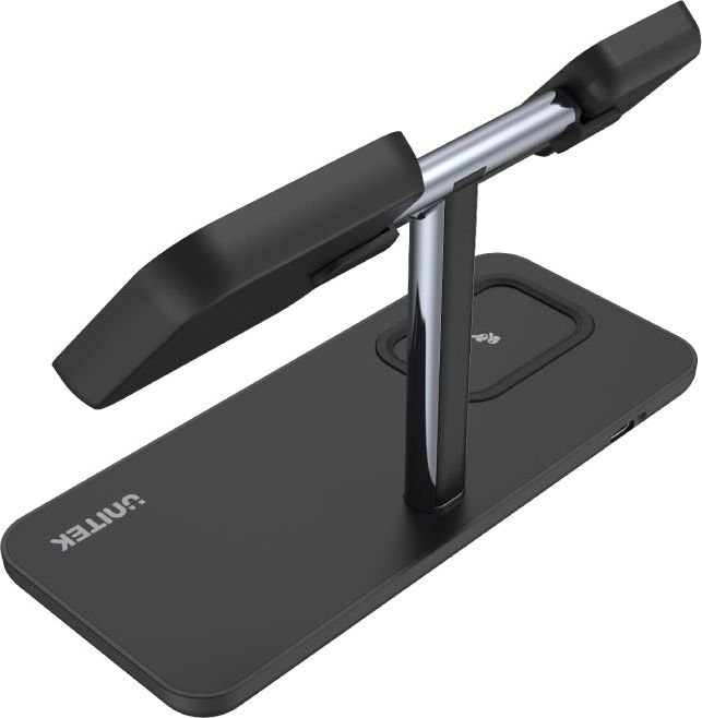 Karikues induktiv Unitek MagMighty TRI 3 in 1 P1212A, 15W, USB PD 3.0, i zi