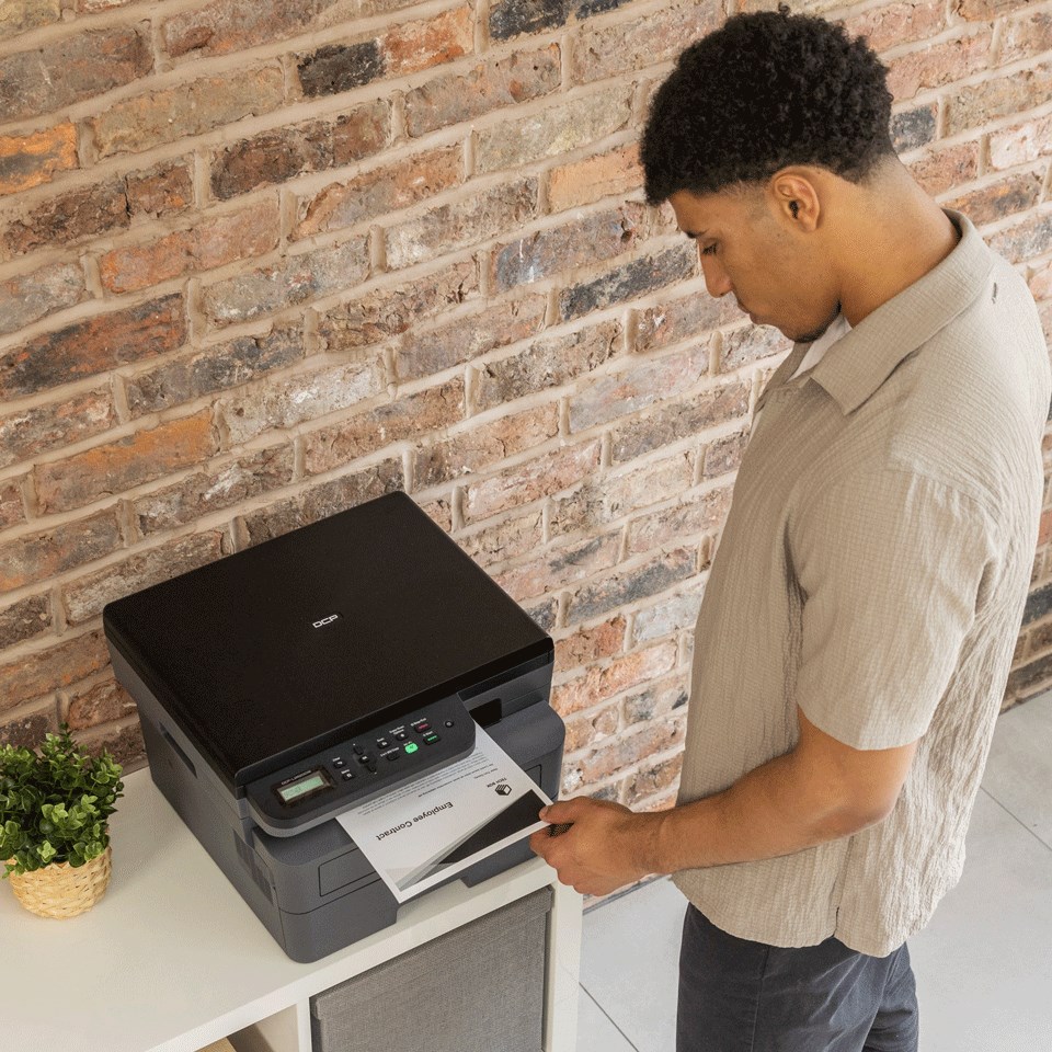 Printer multifunksional Brother DCP-L2627DW, Laser, A4, Wi-Fi, i zi
