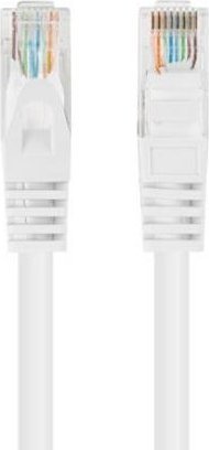 Kabllo rrjeti Lanberg Patchcord CAT 5E UTP, 0.25m, set 10 copë, e bardhë