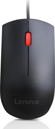 Maus Lenovo Essential, me kabllo, USB, i zi
