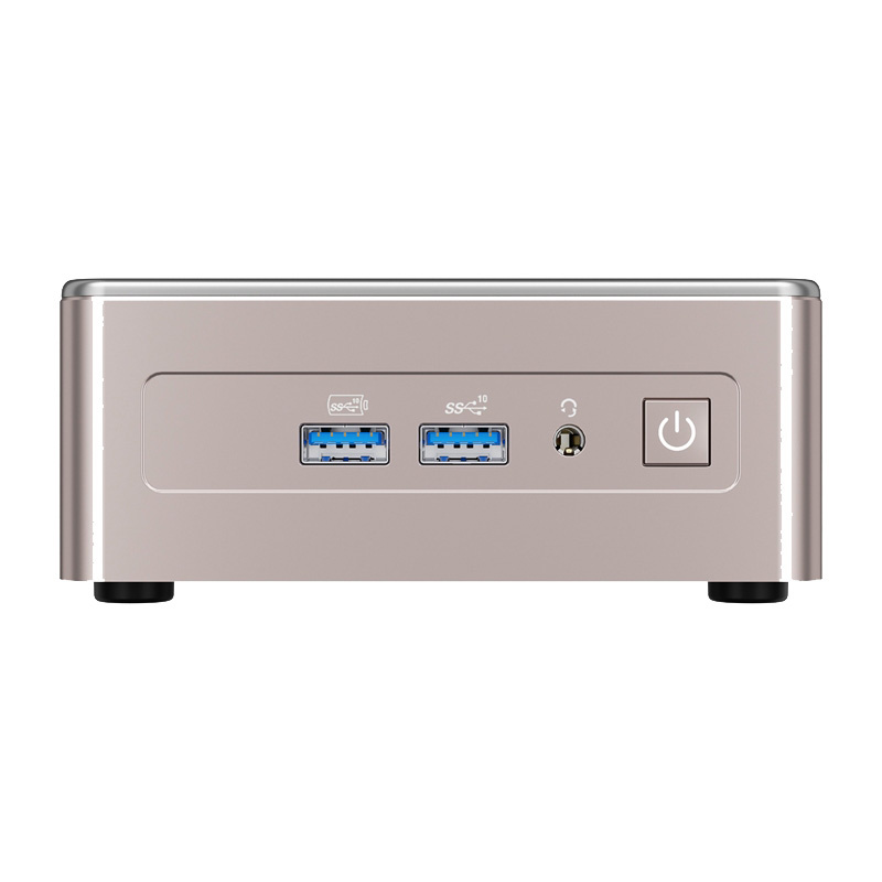 Mini PC Geekom A5, Ryzen 7 5825U, 16GB RAM, 512GB SSD, argjendtë 4
