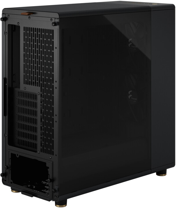 Kasë kompjuteri Fractal Design North Charcoal Black TG Light Tint, e zezë
