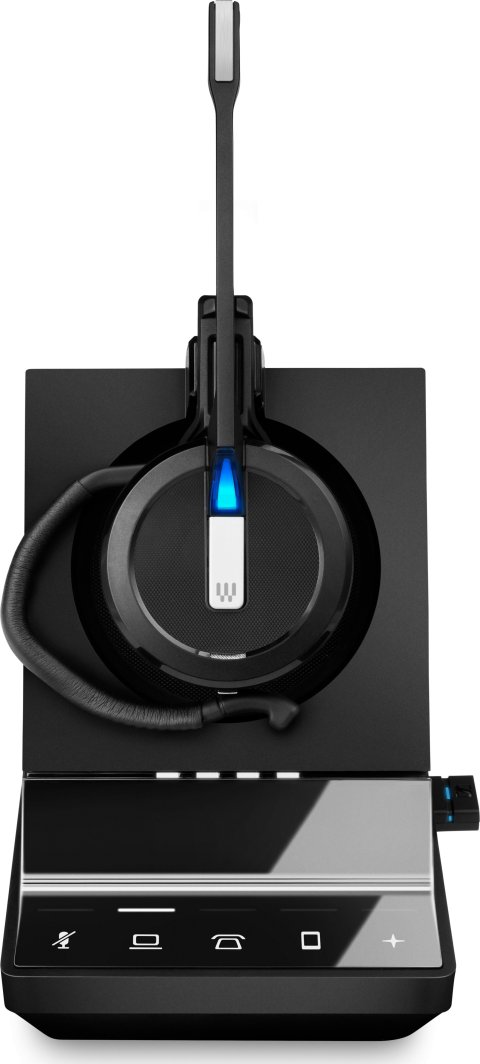 Kufje wireless EPOS IMPACT SDW 5016, DECT, bazë me lidhje triple, e zezë