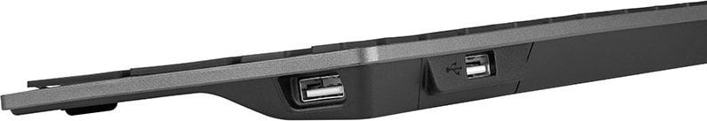 Tastierë A4Tech FX60H, me kabllo, US, e zezë