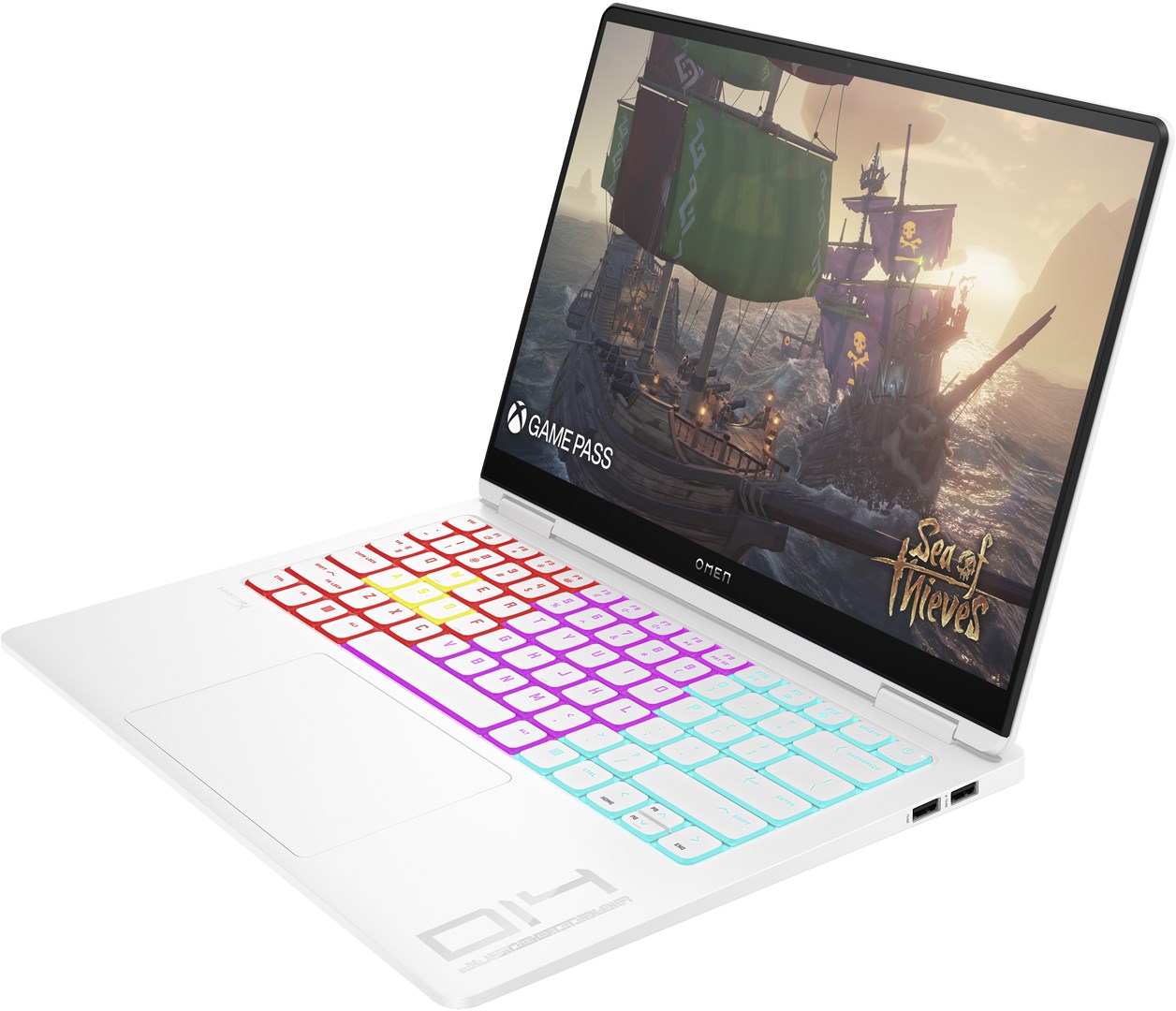 Laptop HP OMEN 14-fb0037nw, 14", Intel 185H, 32 GB RAM, 2 TB SSD, NVIDIA GeForce RTX 4070, i bardhë