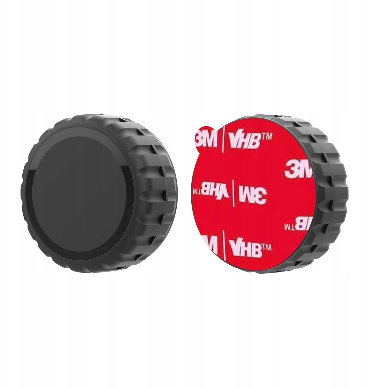 Mbajtëse Hurtel për Apple AirTag, TPU rezistent, vetëngjitëse, e zezë