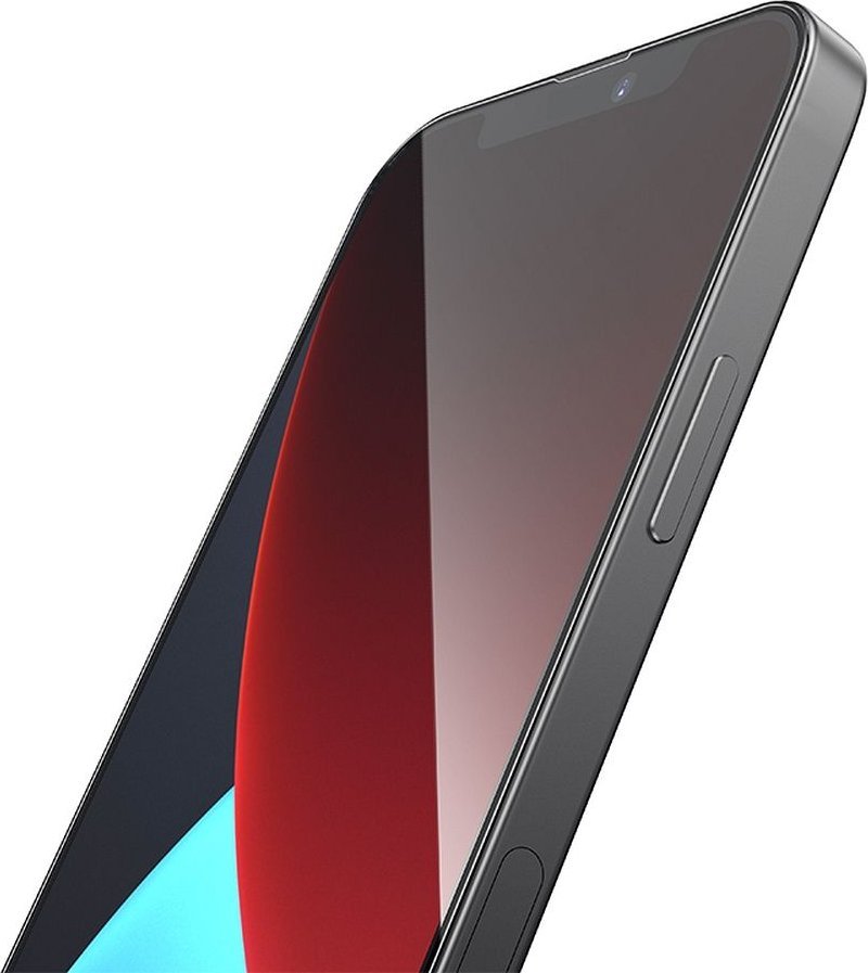Mbrojtës ekrani Hoco Tempered Glass HD 5D Guardian Shield, set 10 copë, për iPhone 12 Pro Max, me kornizë të zezë