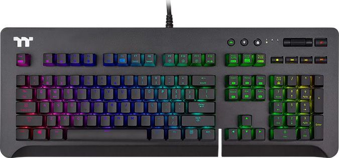 Tastierë Thermaltake - Tt eSports Level 20 GT RGB, e zezë
