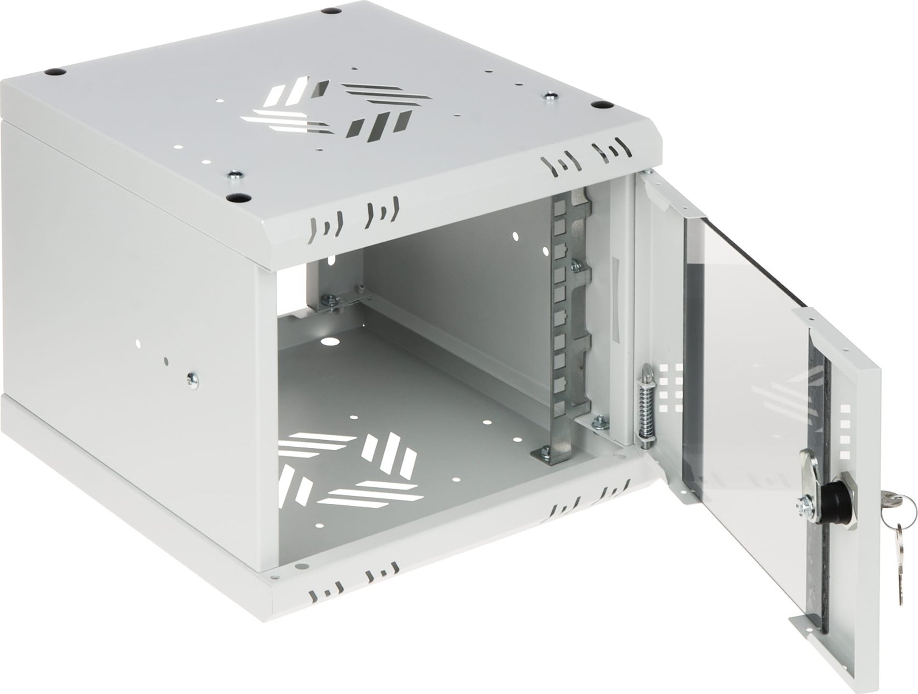 Kabinet rack Stalflex Zvesn S-RC10-4U-300GG, 4U, 19", gri
