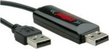 Kabllo USB Roline USB A në USB A, 1.2m, USB 2.0, e zezë