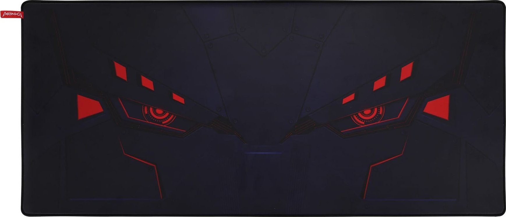 Mouse pad gaming Marvo MONKA Loop, 900 x 400 x 4 mm, i zi e kuqe
